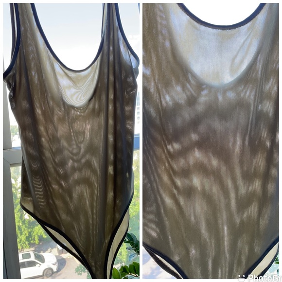 FOREVER 21 MESH BODYSUIT - Picture 3 of 3